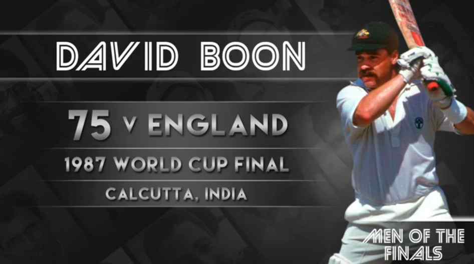 David Boon - Man of the Match in 1987 World Cup Final in Tamil