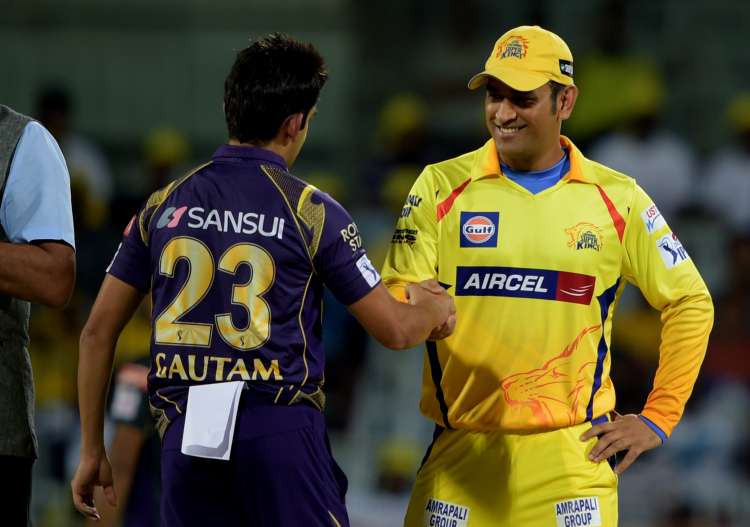 MS Dhoni and Gautam Gambhir  in Tamil