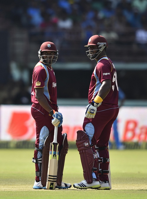 Dwayne Bravo and Dwayne Smith Image