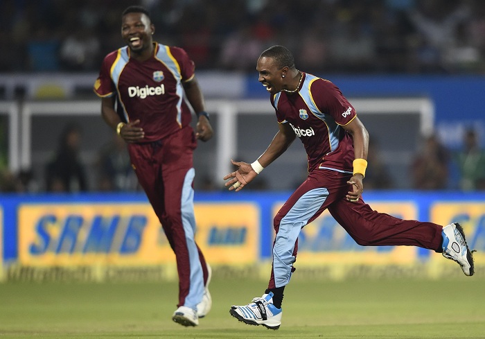 Dwayne Bravo and Darren Sammy 