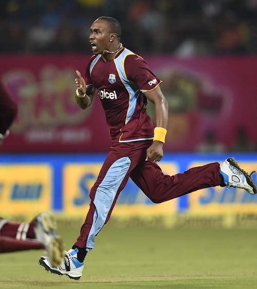 Dwayne Bravo Celebrates Image