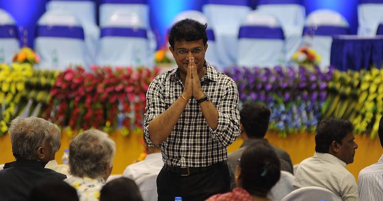 Sourav Ganguly during a CAB programme in Tamil