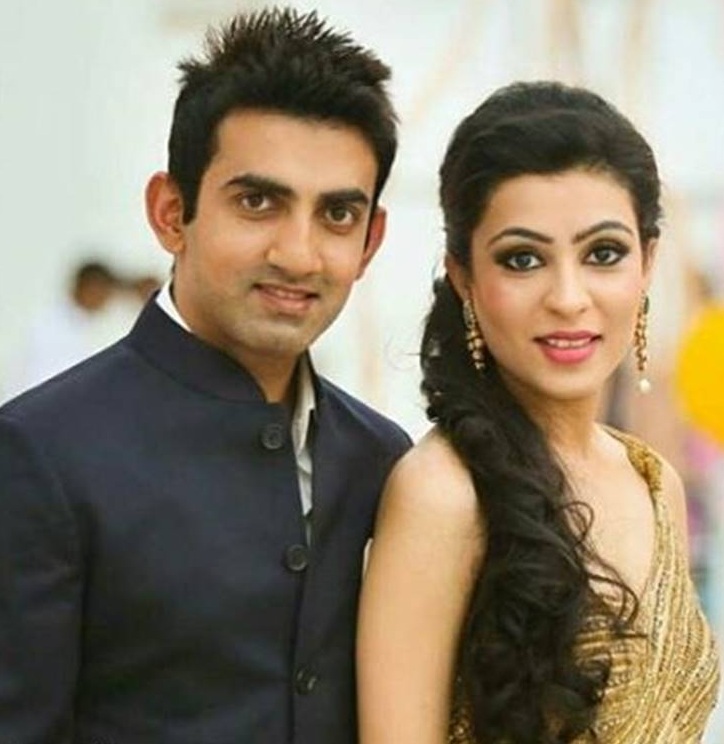 Gautam Gambhir and Natasha Image