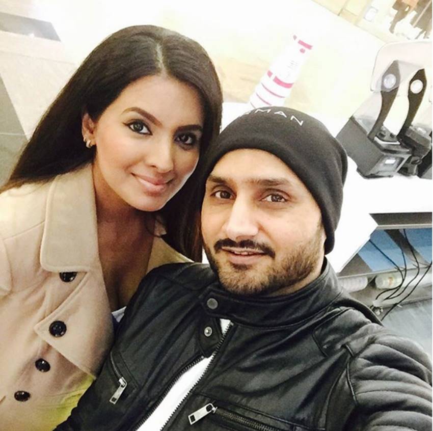 Harbhajan Singh and Geeta Basra1 Image