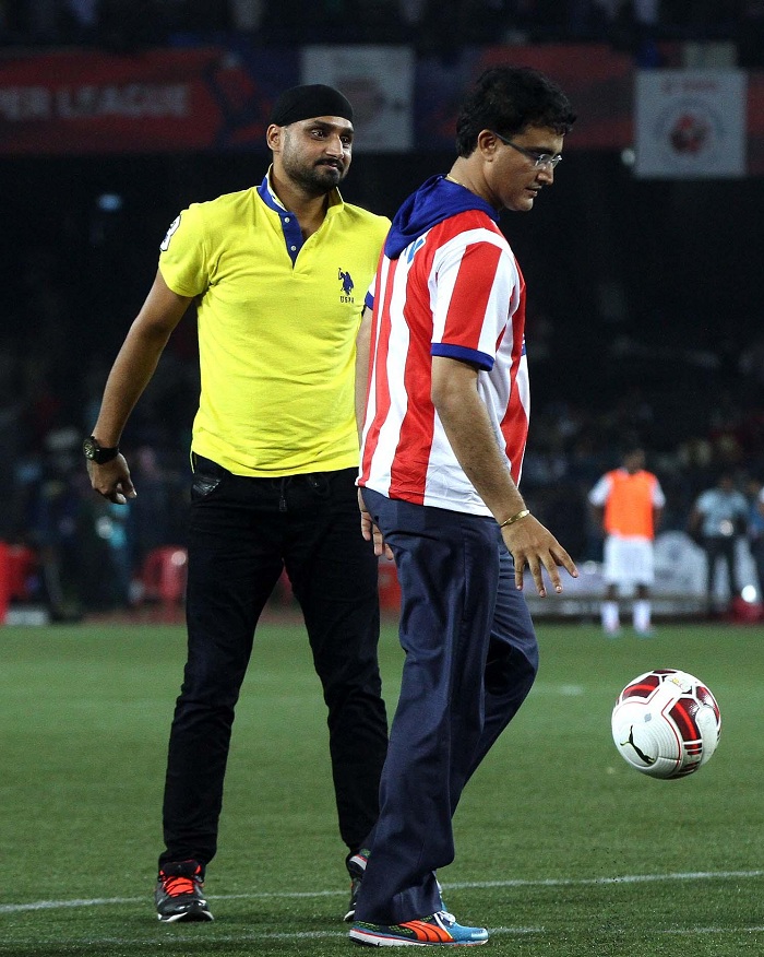 HD Image for cricket ISL 2014 : Ranbir Kapoor,Harbhajan & Sourav Ganguly raised money for Charity in Tamil