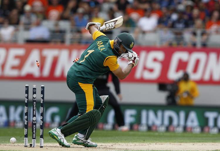 Hashim Amla in World Cup 2015 Semi-Final in Tamil