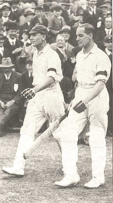 Jack Hobbs and Herbert Sutcliffe