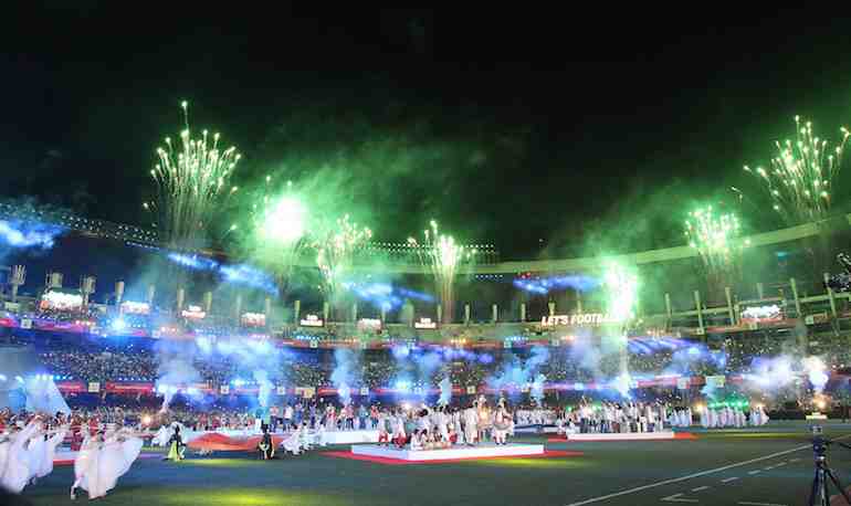 HD Image for cricket ISL Opening Ceremony in Tamil