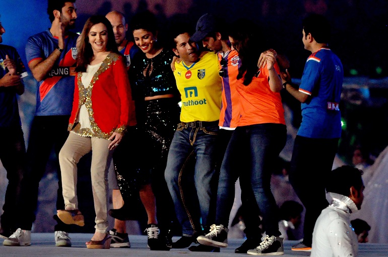HD Image for cricket ISL Opening Cermony