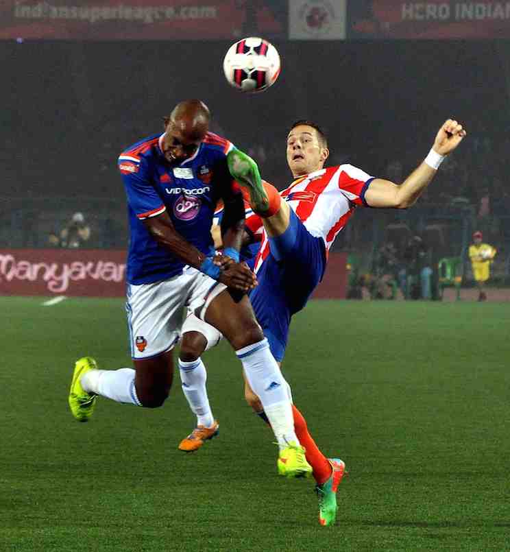 ISL semi-final - Atletico de Kolkata vs FC Goa in Tamil