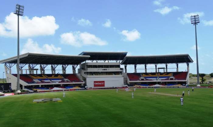 India vs WIndies 1st test at Antigua Photograph