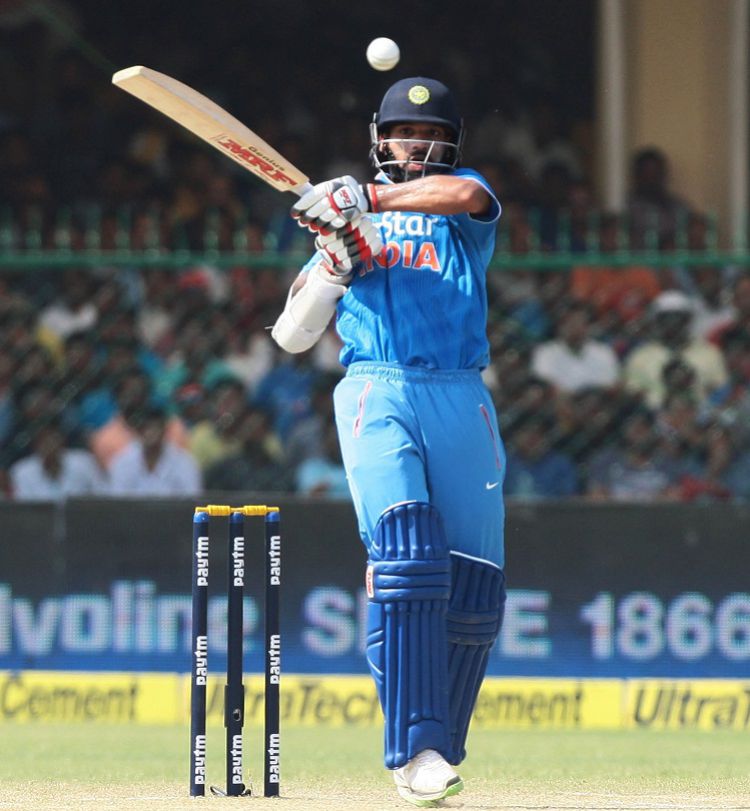Indian batsman Shikhar Dhawan against South Africa