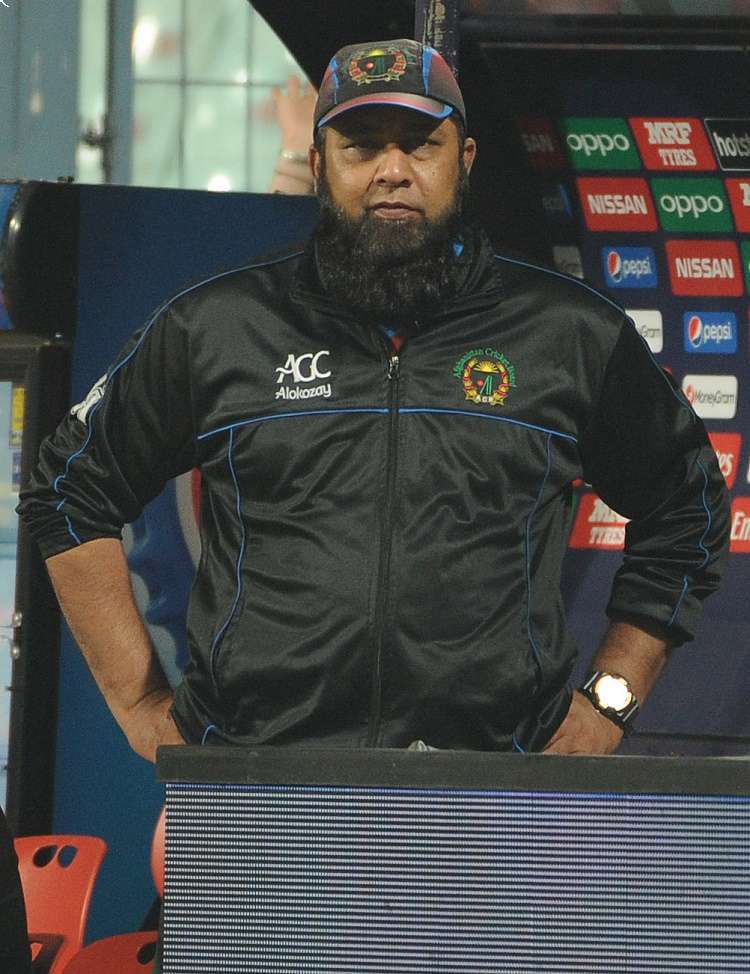 Afghanistan coach Inzamam ul Haq