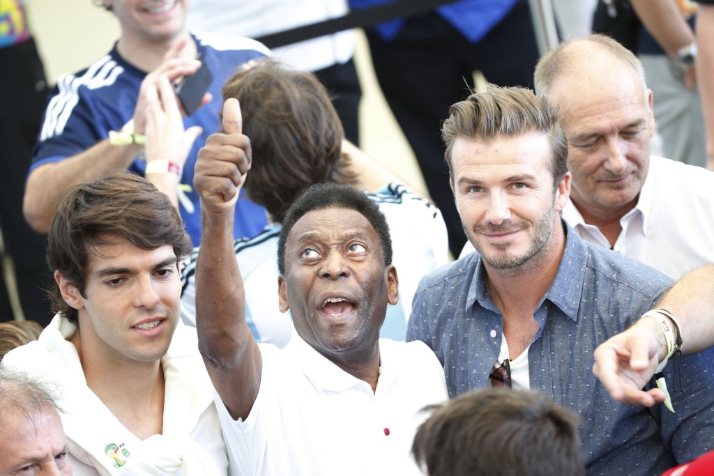 HD Image for cricket Kaka, Pele,David Beckham