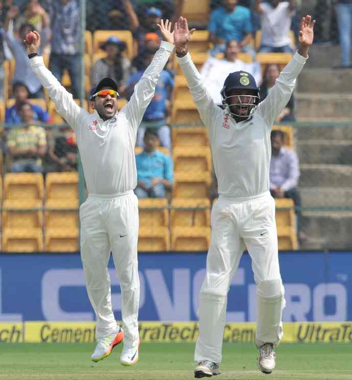 Karun Nair-Cheteshwar Pujara