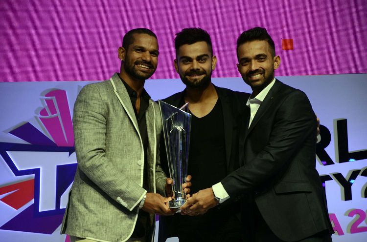 Virat Kohli Shikhar Dhawan and Ajinkya Rahane