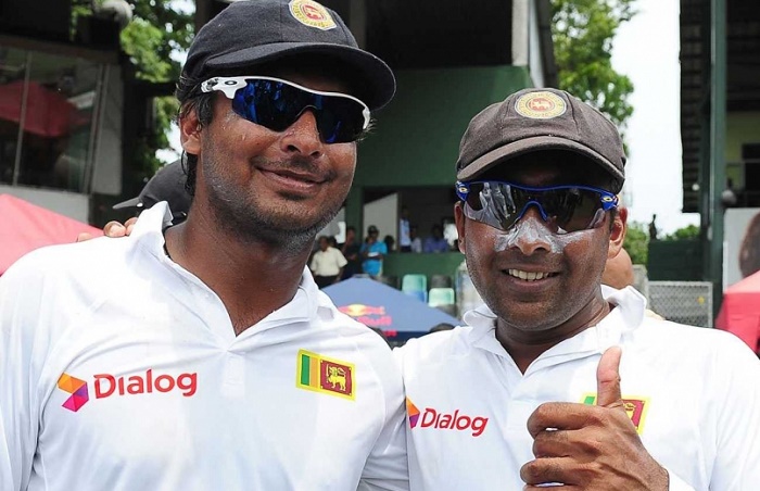 Kumar Sangakkara and Mahela Jayawardene Image