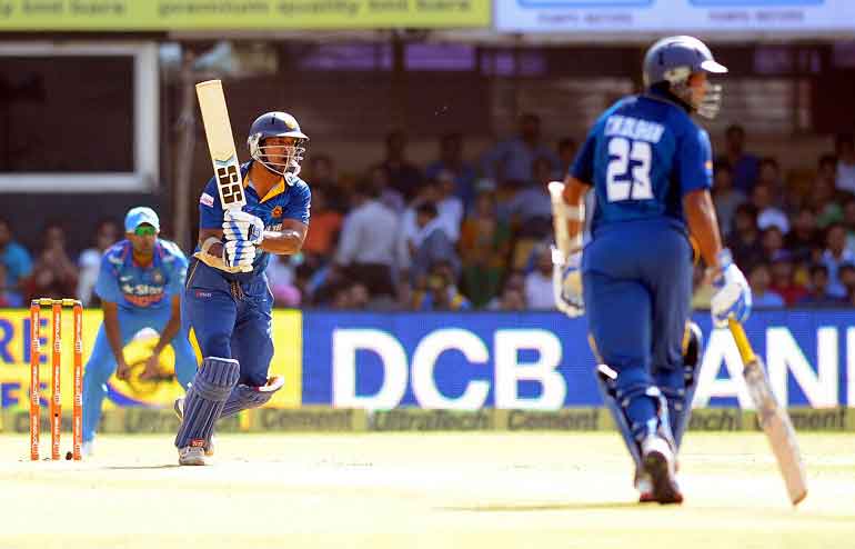 Kumar Sangakkara at Ahmedabad in Tamil