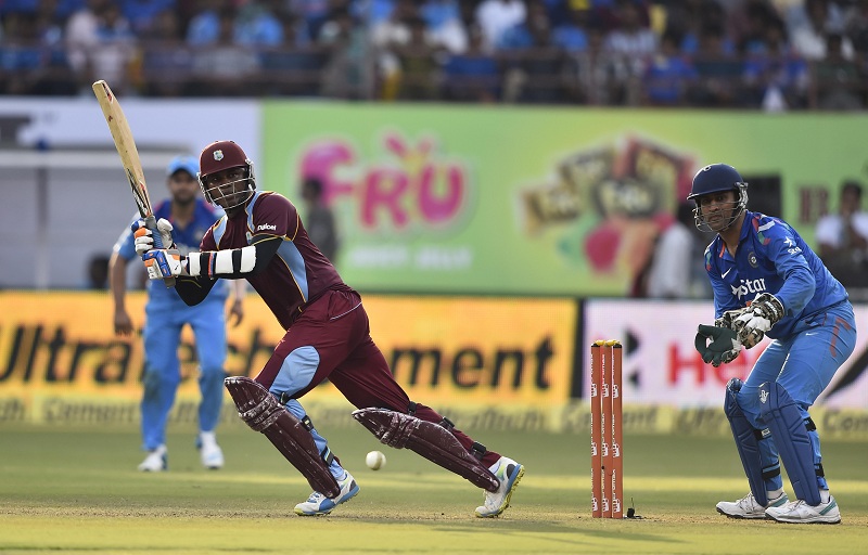 Marlon Samuels in Action During Images