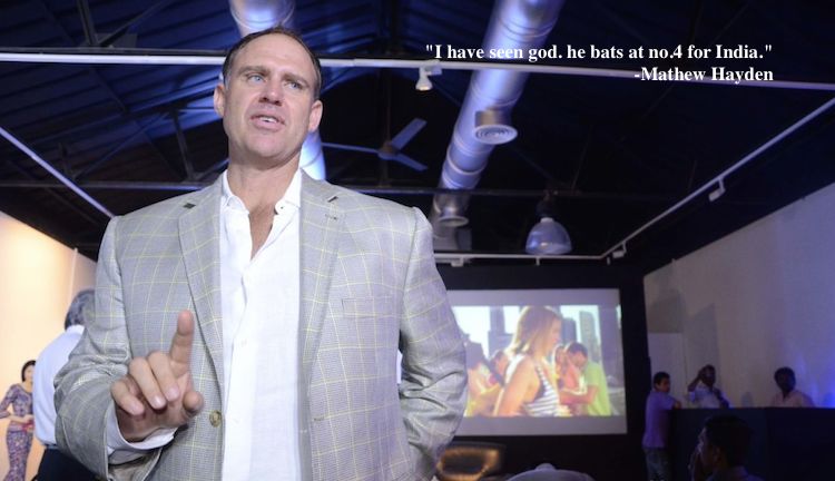 Matthew Hayden in Tamil