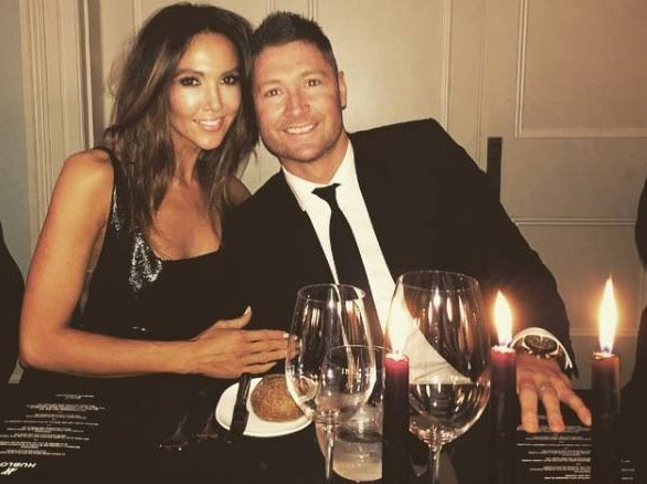 Michael Clarke and Kyly Clarke Image