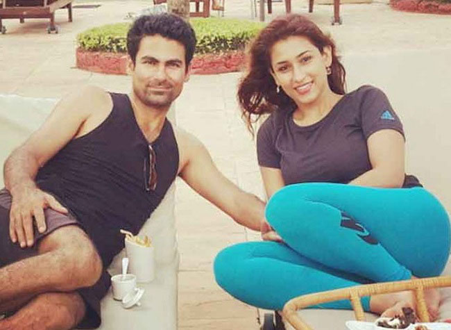 Mohammad Kaif and his wife Pooja Kaif Image