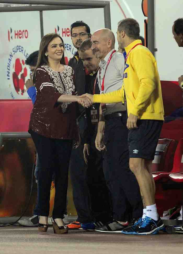 Nita Ambani in ISL in Tamil