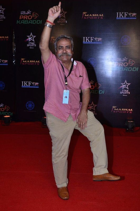 HD Image for cricket Piyush Pandey at the finals of the Pro Kabaddi League in Tamil