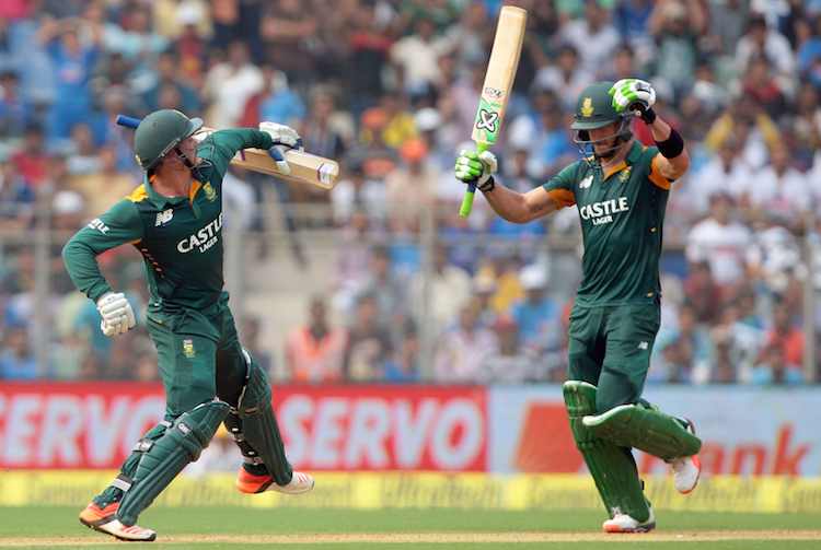 Hd Image for Cricket Quinton de Kock and Faf du Plessis in Hindi