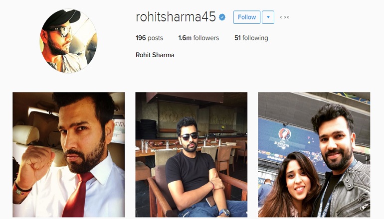 Rohit Sharma Image in Tamil