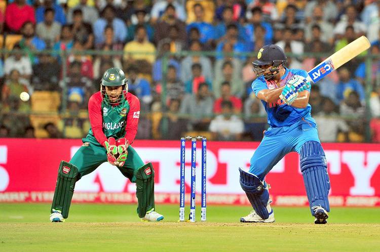 Indian batsman Rohit Sharma against Bangladesh