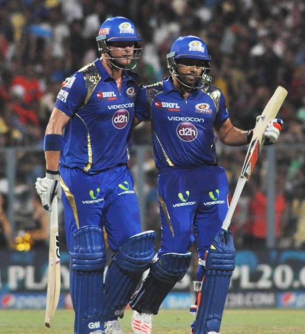 Corey Anderson and Rohit Sharma in Tamil