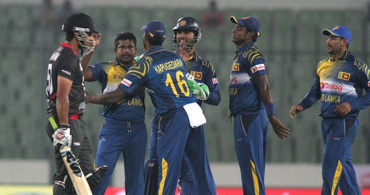 SL vs UAE