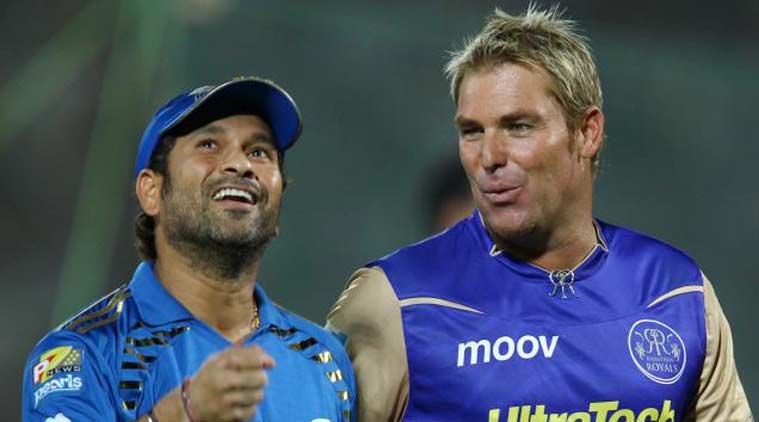 Hd Image for Cricket Sachin Tendulkar & Shane Warne in Hindi