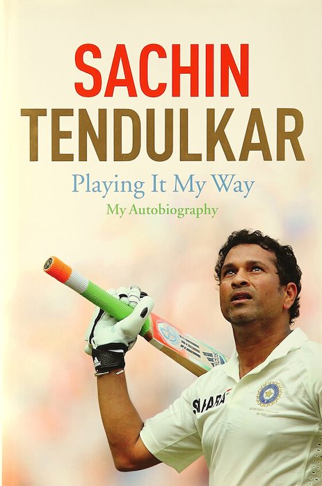 Hd Image for Cricket Sachin Tendulkar Playing it my own way in Hindi