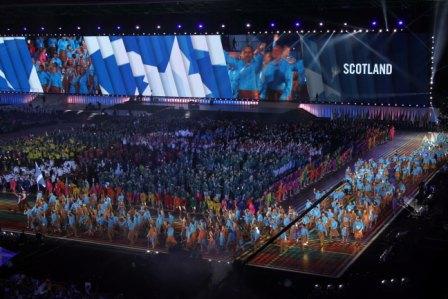 HD Image for cricket Scotish delegation at CWG 2014