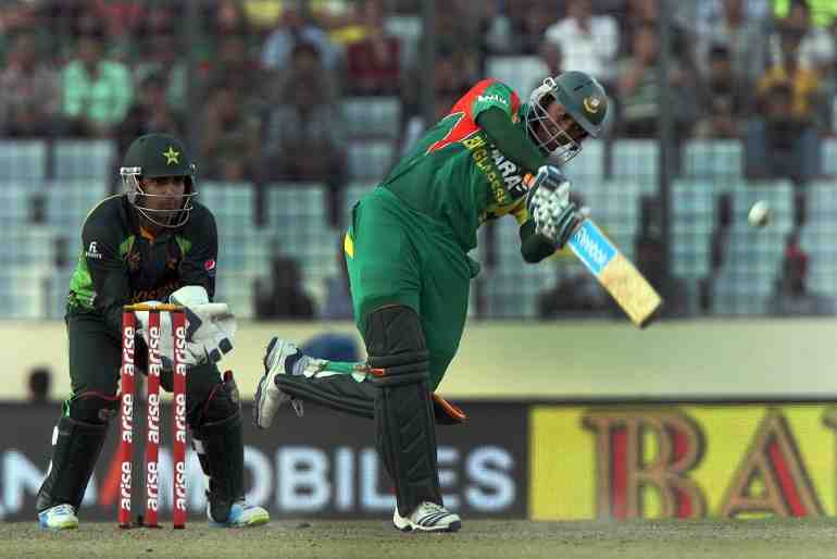 Shakeeb-ul-Hasan scored 100 runs and took 10 wickets in a test match in Tamil