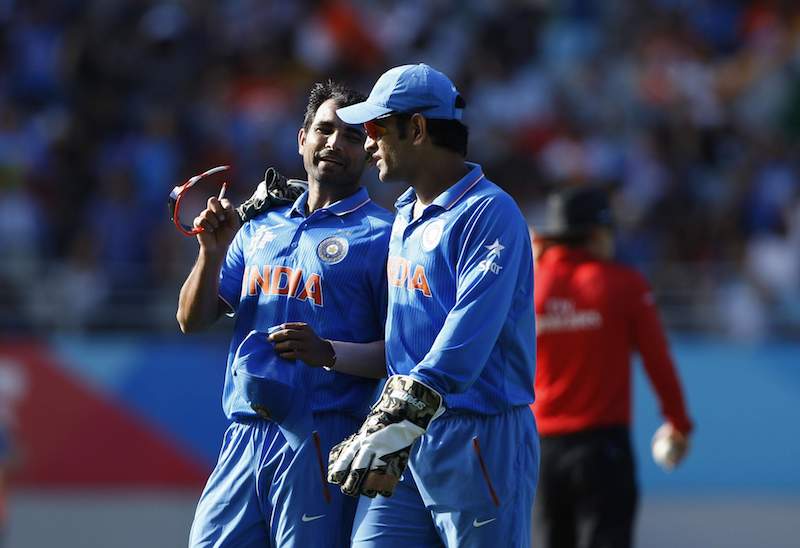 Shami and Dhoni in Tamil