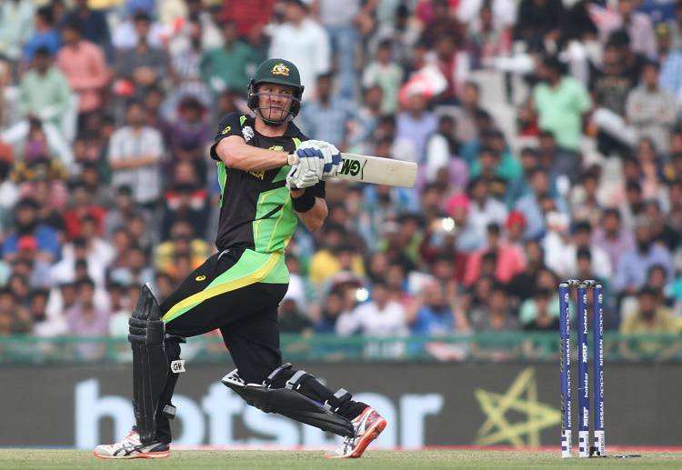 Australia Batsman Shane Watson in action 