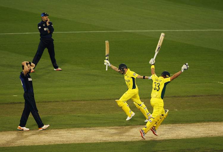 Steve Smith and Shane Watson in Tamil