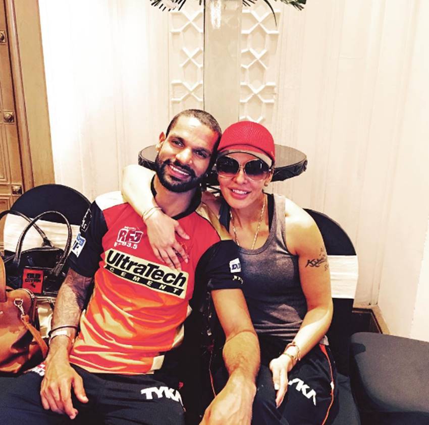 Shikhar Dhawan and Ayesha Mukherjee1 Image