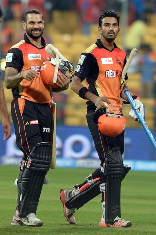 Shikhar Dhawan and Lokesh Rahul in Tamil