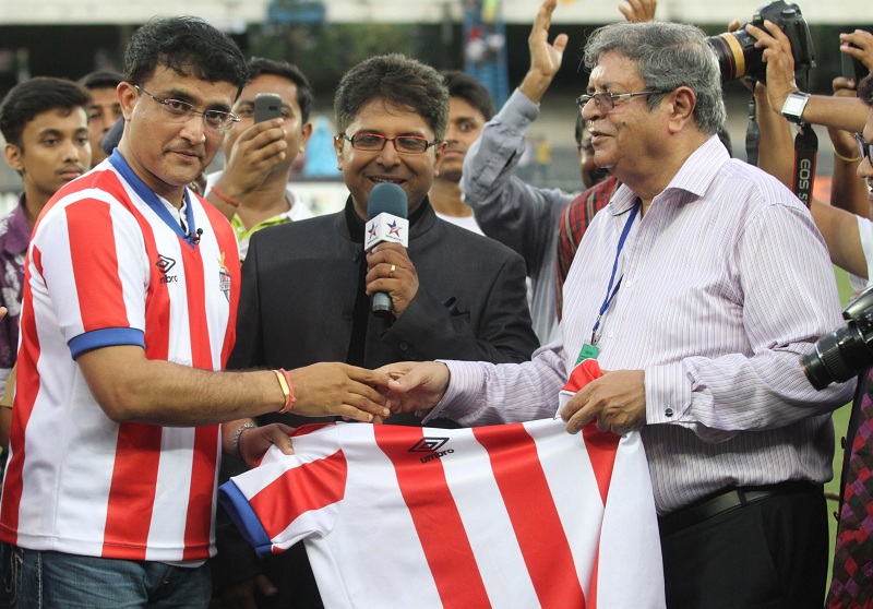 Hd Image for Cricket Former Cricketer Sourav Ganguly during Indian Super League promotion in Kolkata