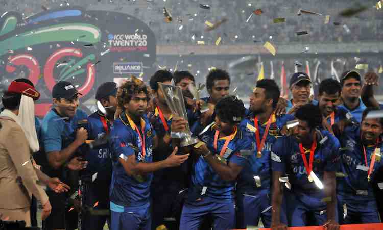 Sri Lanka became T20 World Champion in 2014 in Tamil