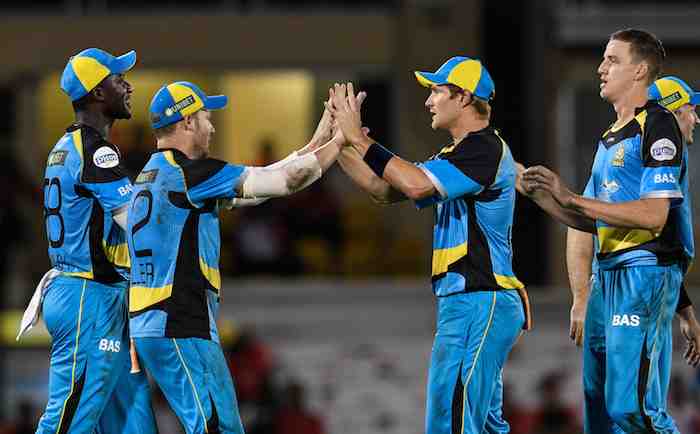 St Lucia Zouks vs Trinbago Knight Riders फोटो