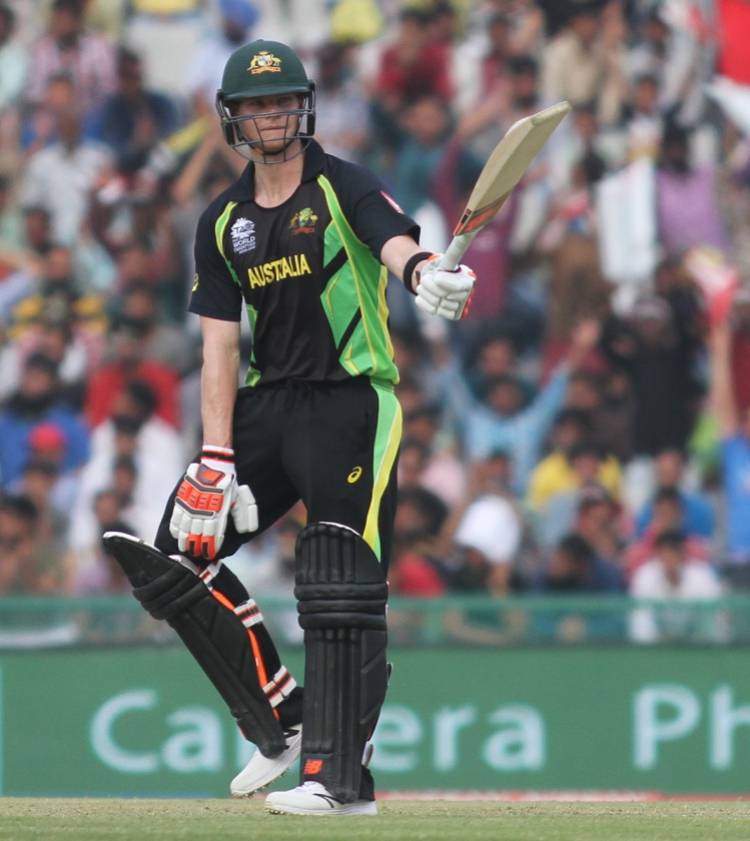 Steven Smith of Australia celebrates his half century  in Tamil