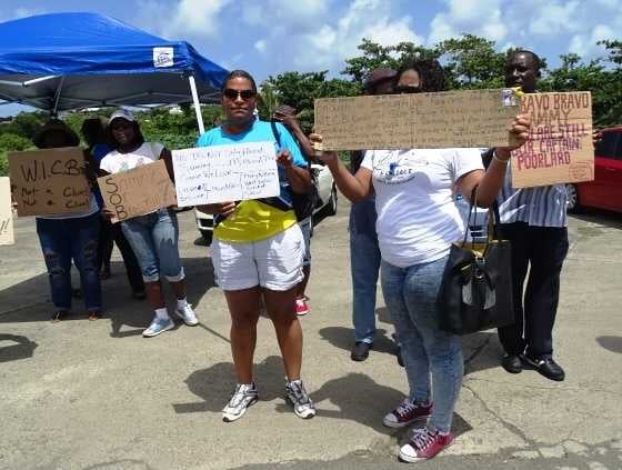 Supporters of Darren Sammy Image