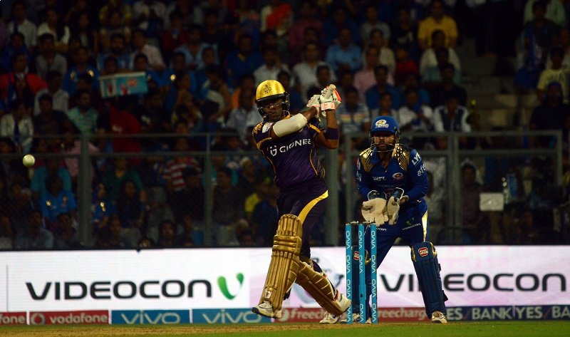 Hd Image for Cricket Kolkata Knight Riders batsman SuryaKumar Yadav in action  in Hindi