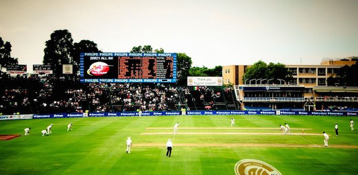 The Wanderers Stadium In Johannesburg