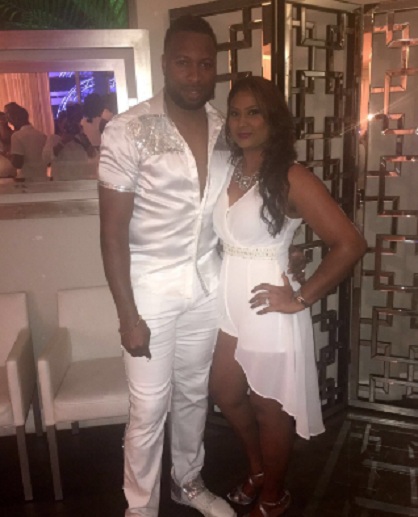 Hd Image for Cricket Trinidadian crickete Kieron Pollard and his beautiful wife Jenna Pollard in Hin